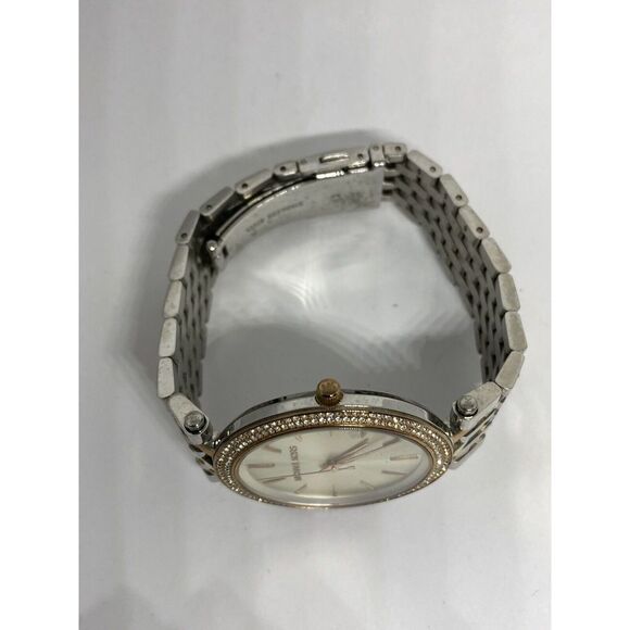 Michael Kors Darci MK3203 Women's Tri-tone Stainless Steel Analog Watch VK741 - Picture 8 of 12